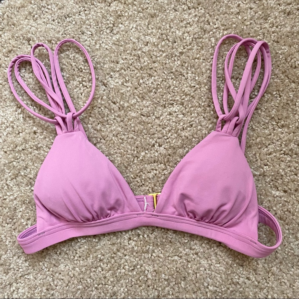 B. Swim Light Purple Bikini Top